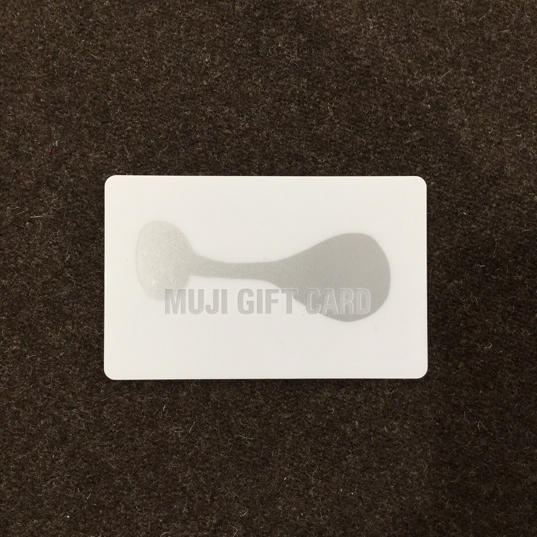 【ららぽーとTOKYO-BAY】MUJI　GIFT　CARD