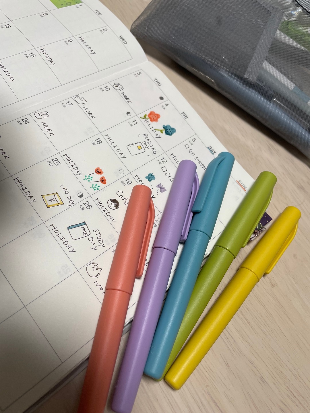 【フェアモール福井】無印良品の手帳で叶える夢や目標