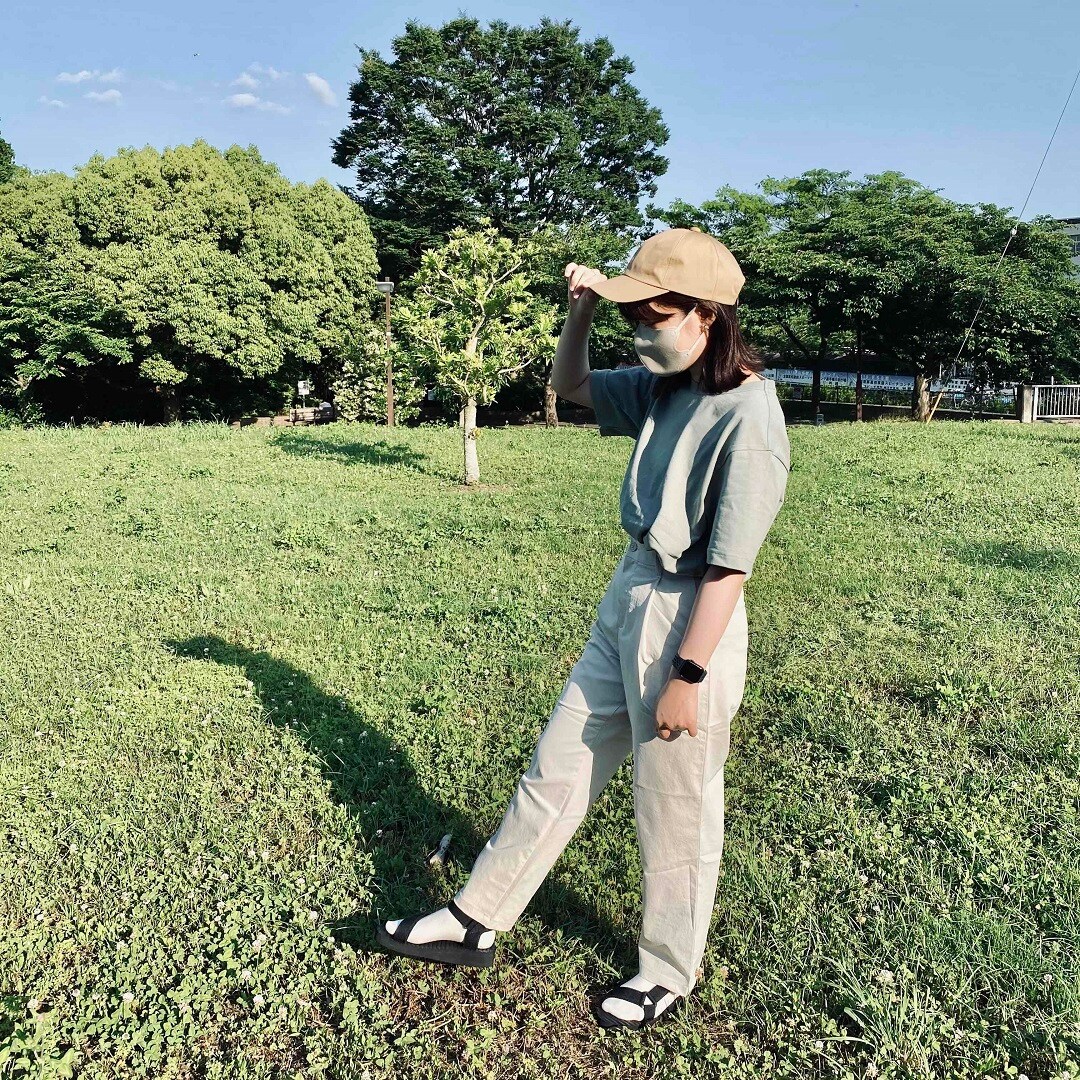 太番手天竺編みＴシャツ