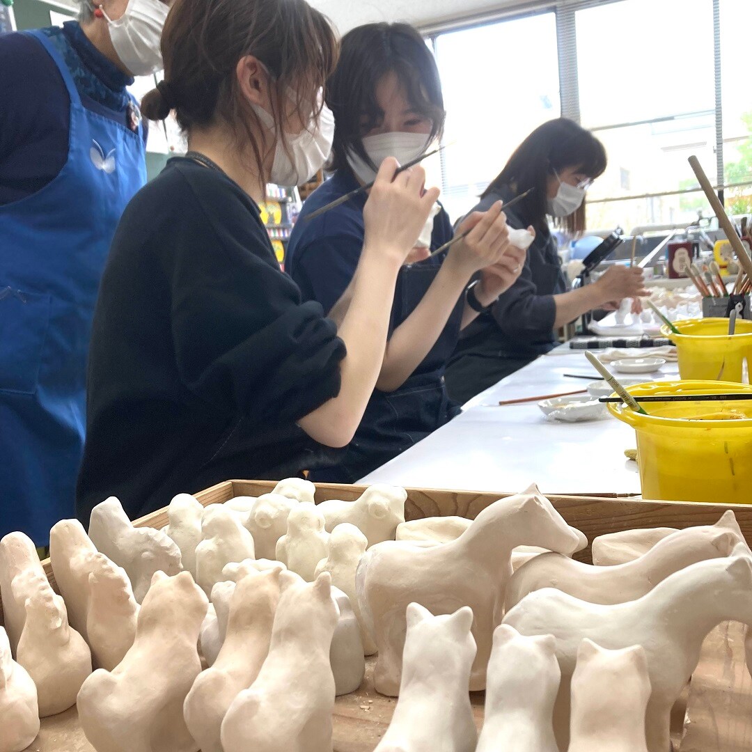 【イオンモール秋田】絵付け