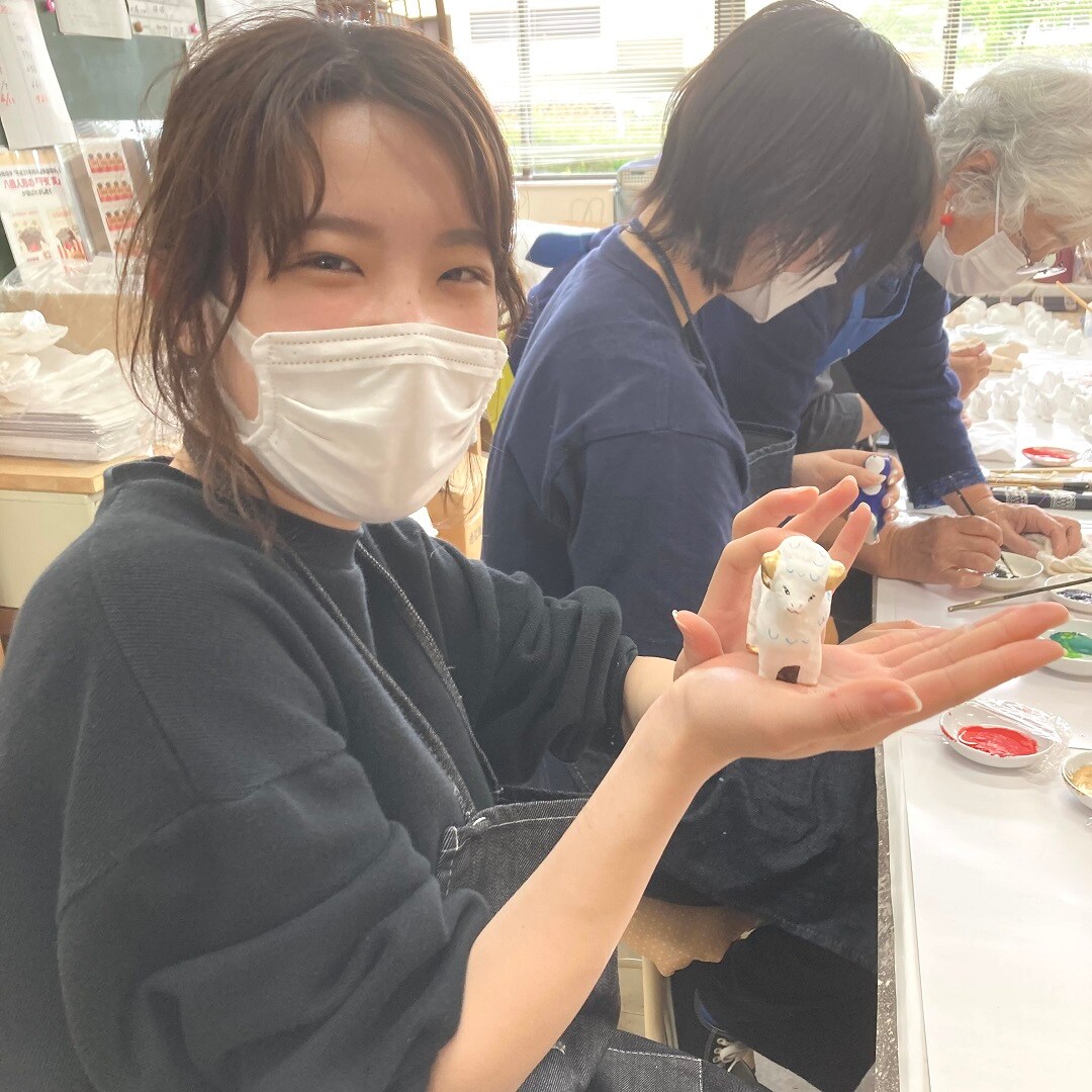 【イオンモール秋田】絵付け