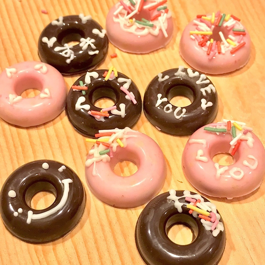 【ザ・モール仙台長町】ドーナツ型チョコ完成品