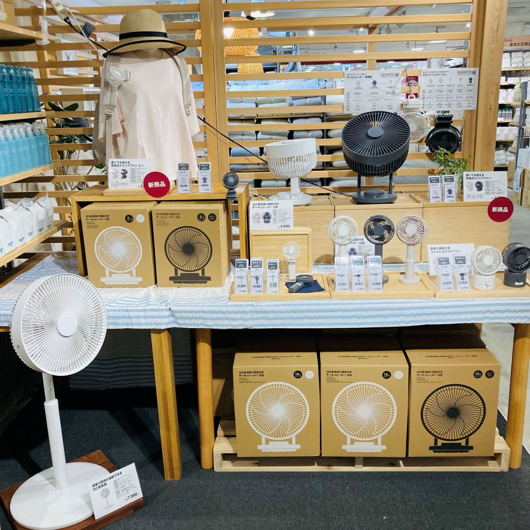 【ゆめタウン姫路】新商品クリップファン