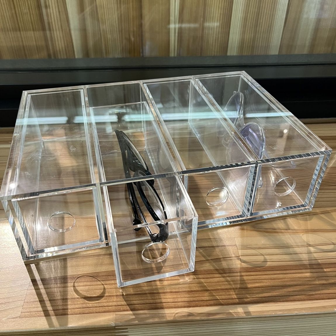 【岡山表町商店街】中身が見える小物ケース