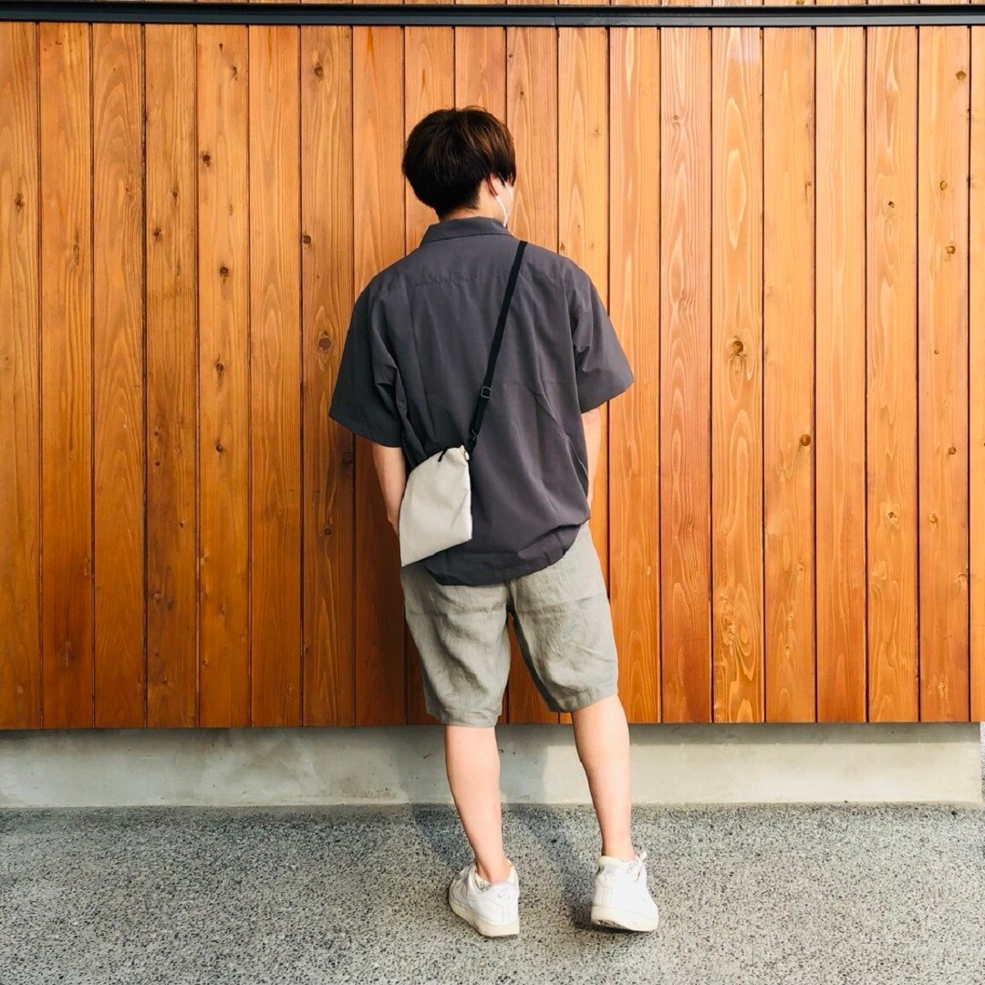 ヘンプパンツ後ろ姿