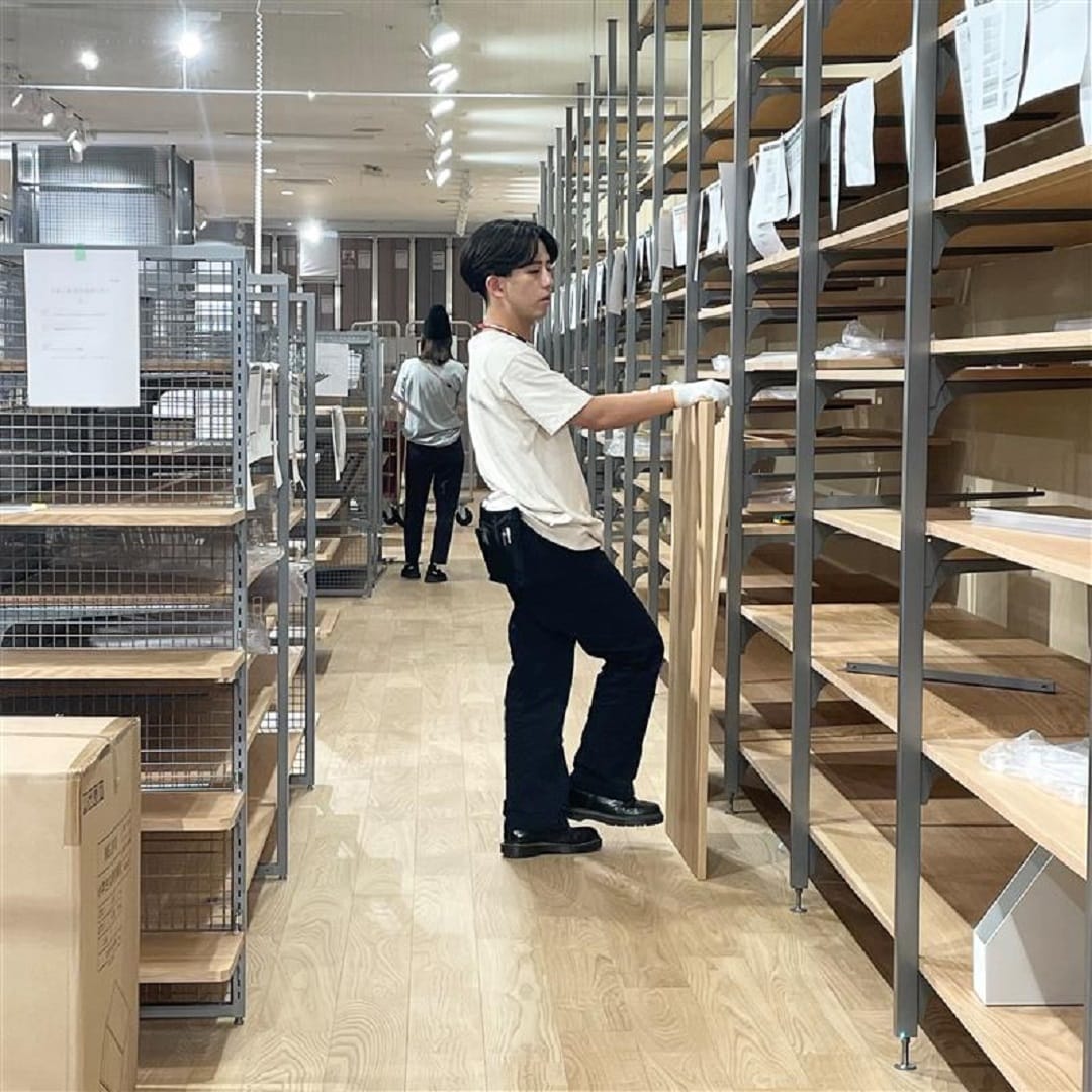 津田沼ビート】棚の設置が始まりました！｜ 無印良品