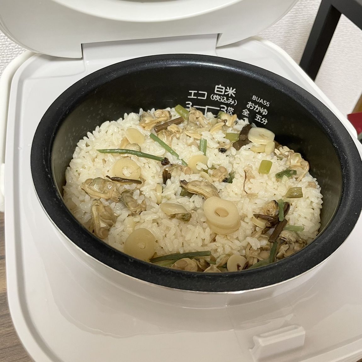 【岡山表町商店街】あさり山菜ごはん