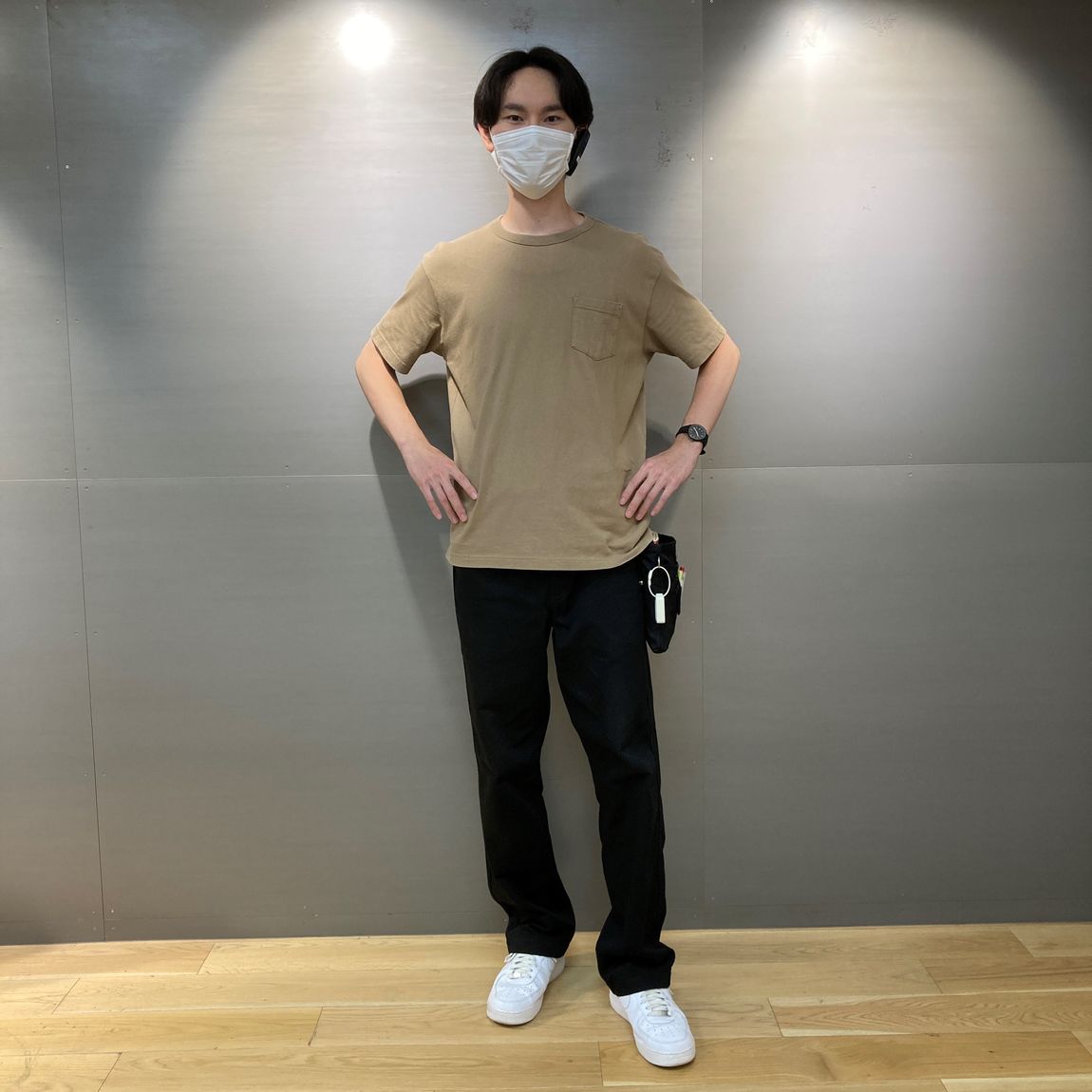 男性スタッフ出勤コーディネート