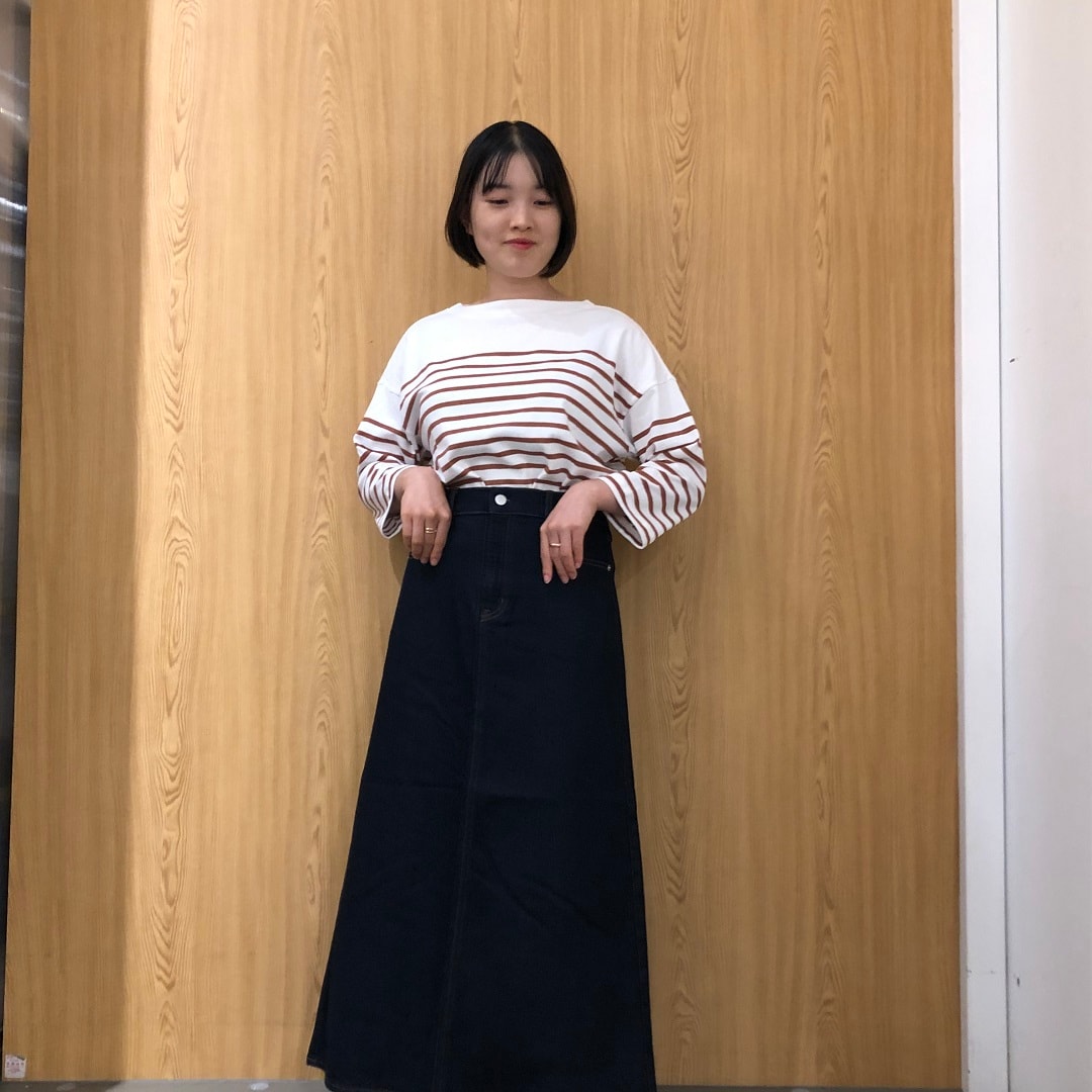 太番手ボートネック