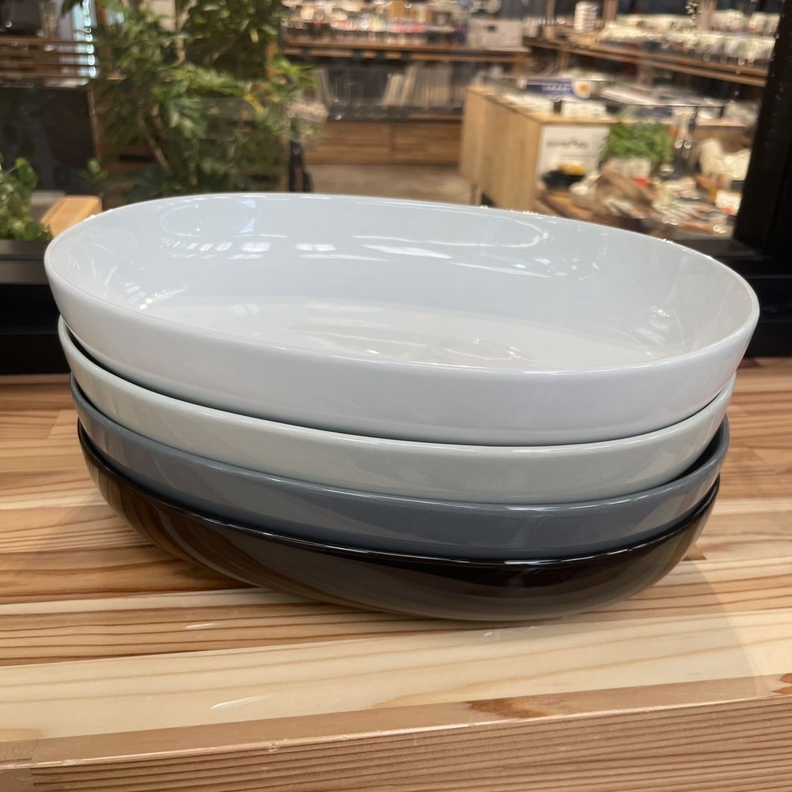 【岡山表町商店街】日常の器　オーバルボウル