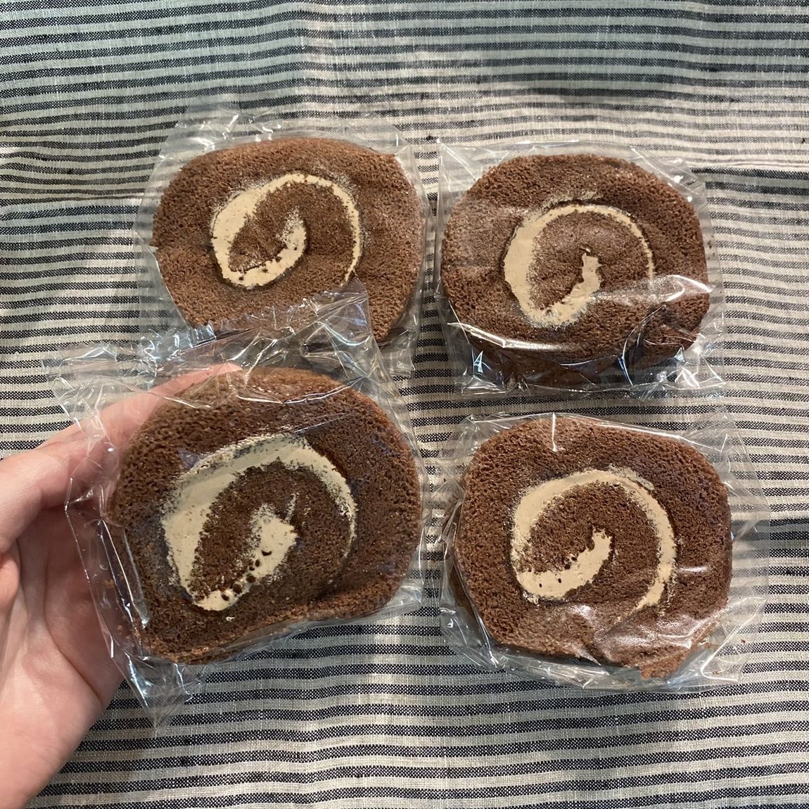 【岡山表町商店街】店舗販売のみ！「チョコレートのロールケーキ」