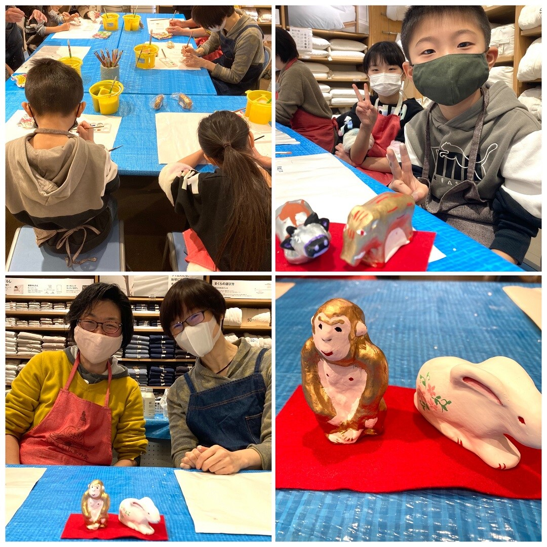 【イオンモール秋田】絵付け体験2日目