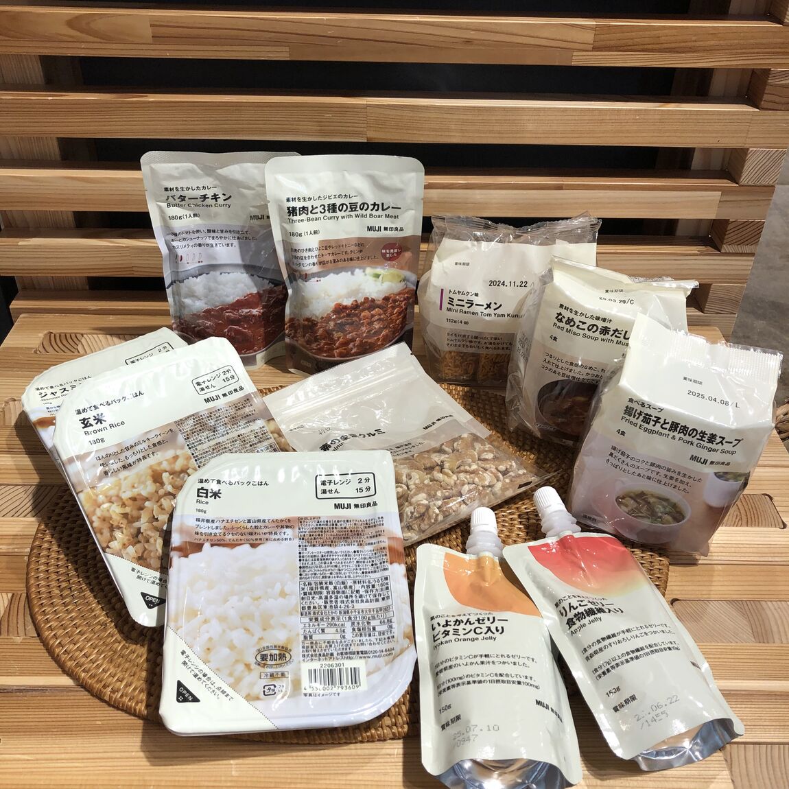 「いつものもしも」防災用品コーナー