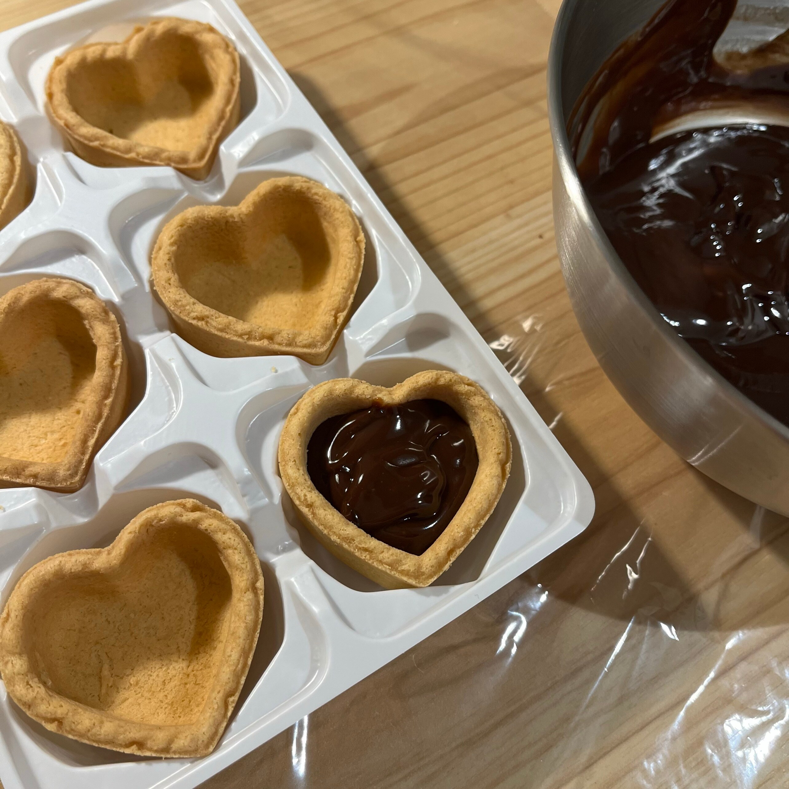 【岡山表町商店街】自分でつくる　チョコタルト