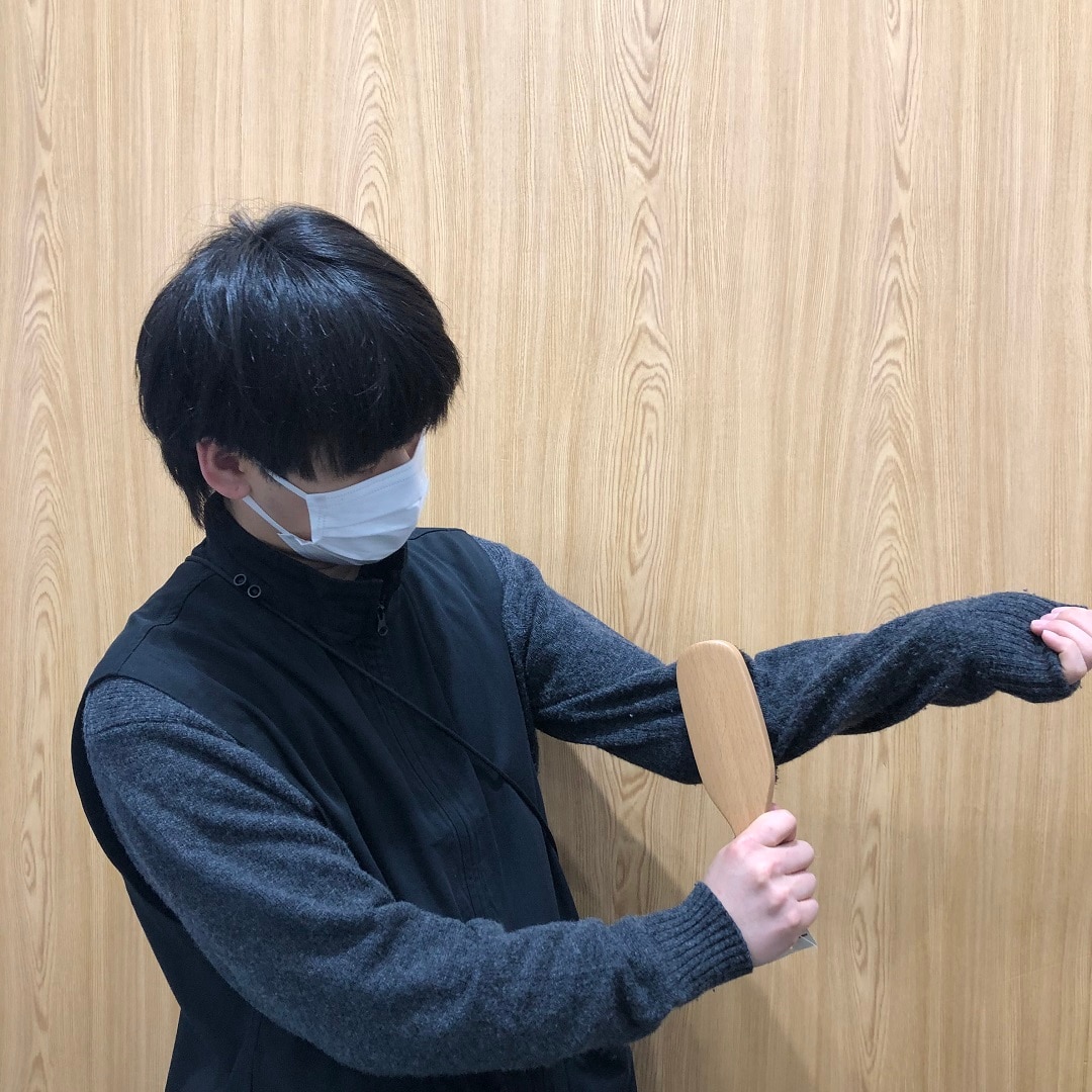 ブナ材洋服ブラシ