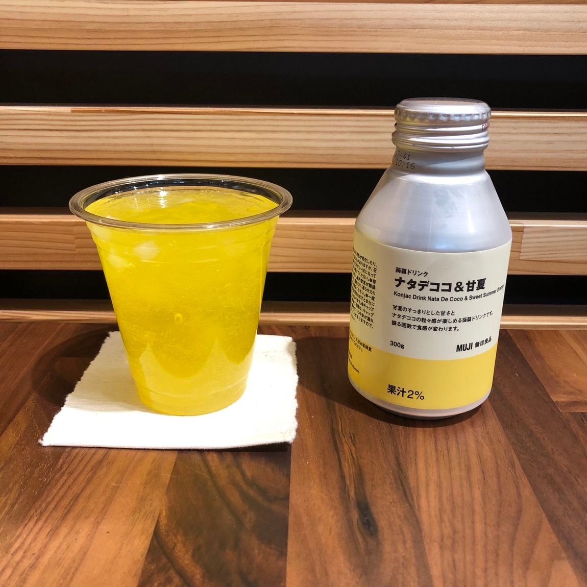 蒟蒻ドリンク　ナタデココ＆甘夏