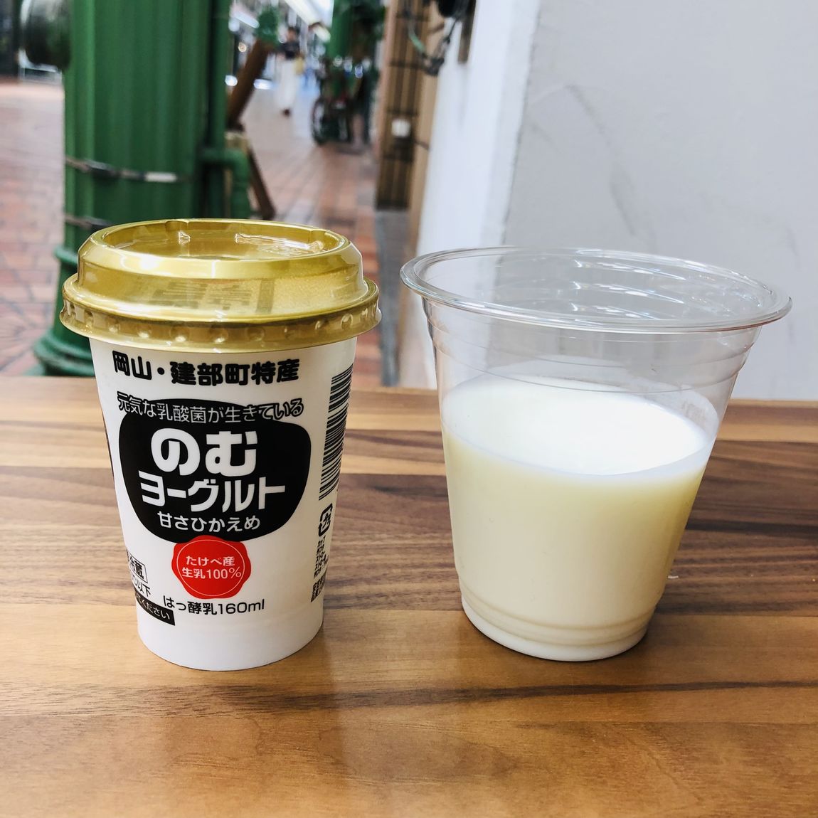 のむヨーグルト　甘さ控えめ