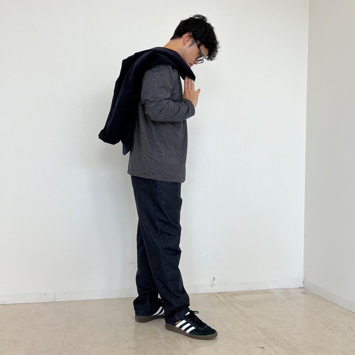肩掛け横