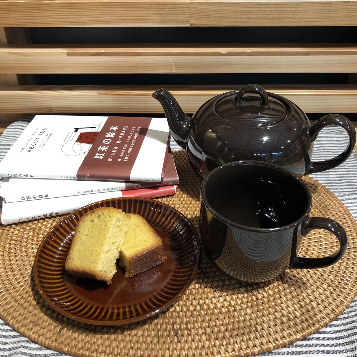植物素材を生かしたお菓子バナナケーキ