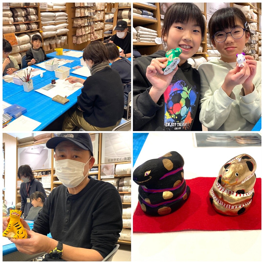 【イオンモール秋田】八橋人形絵付け体験|イベントレポート～2日目～