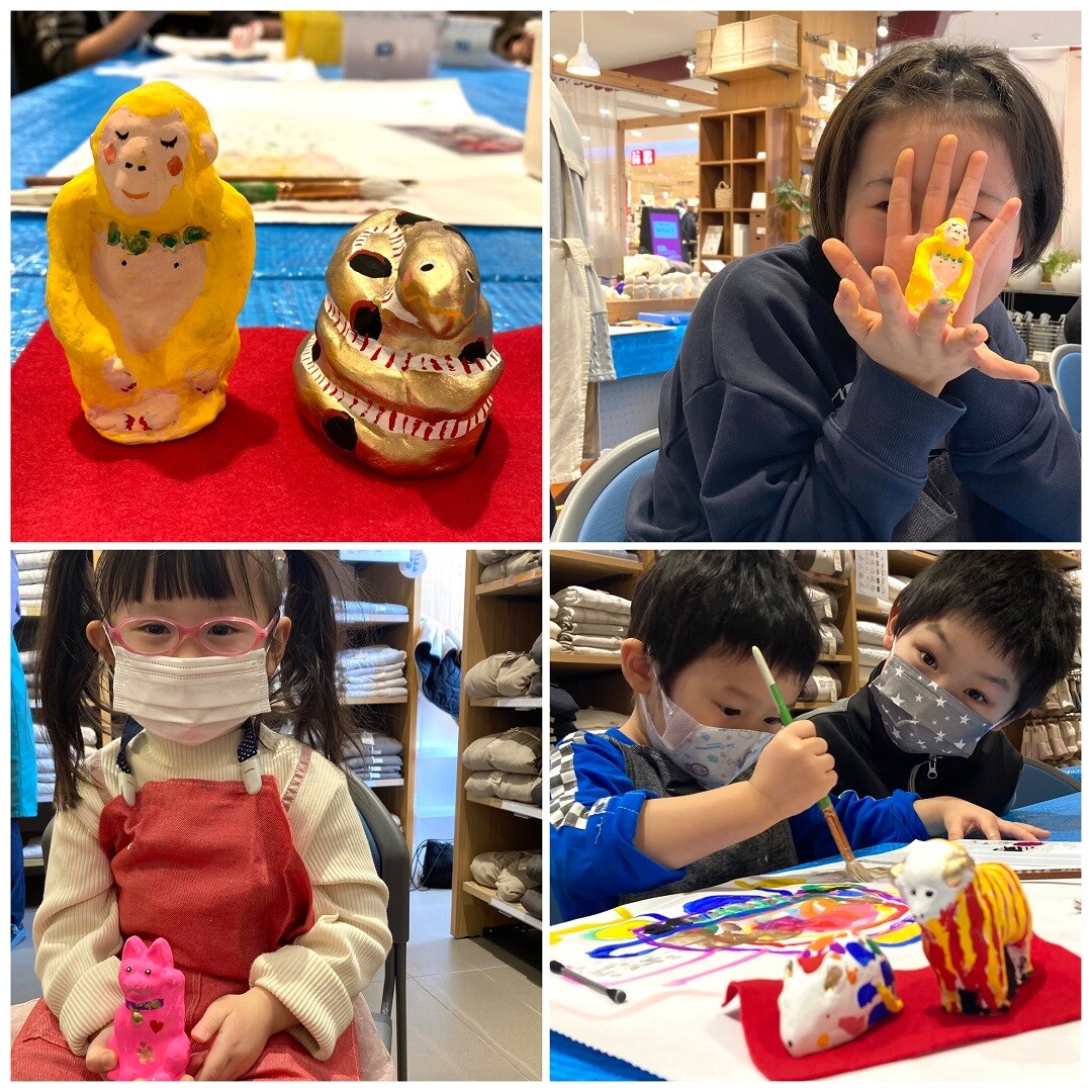 【イオンモール秋田】八橋人形絵付け体験|イベントレポート～2日目～