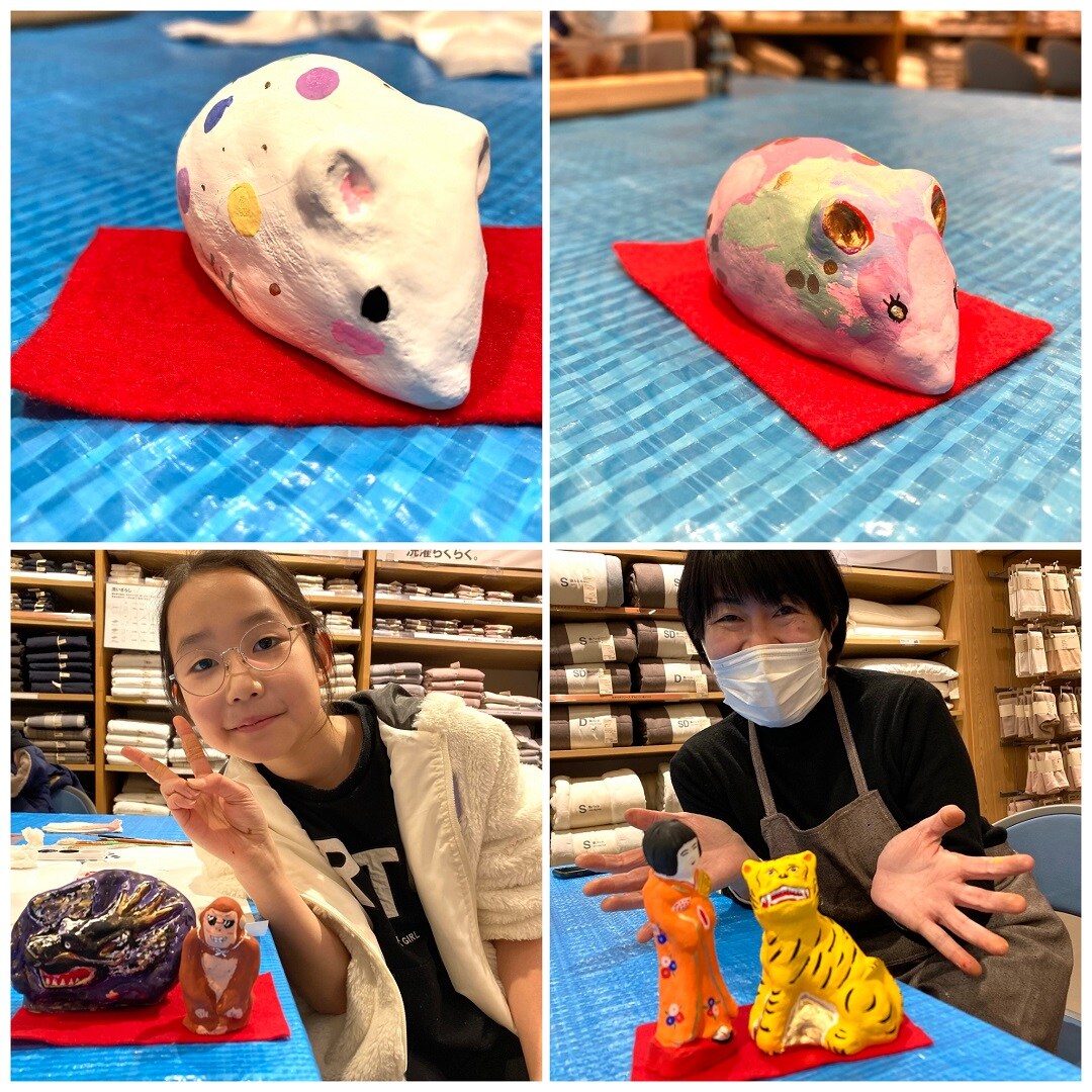 【イオンモール秋田】八橋人形絵付け体験|イベントレポート～2日目～