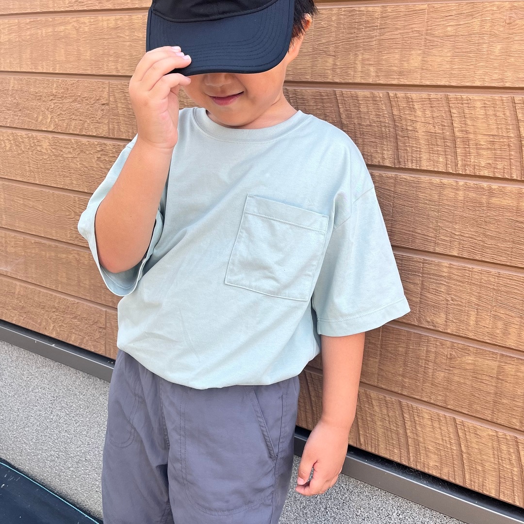 キッズ　涼感ワイドTシャツ　④