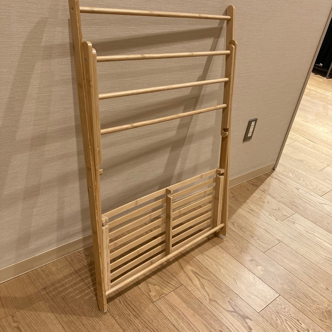 タオルハンガー　折りたたんだところ