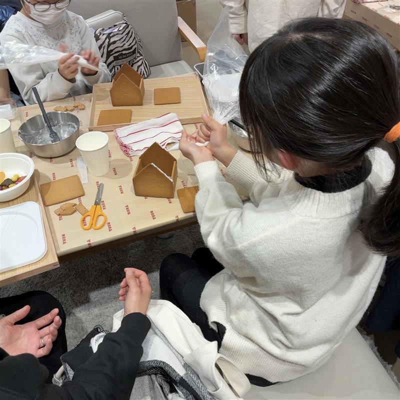 ヘクセンハウス組み立て