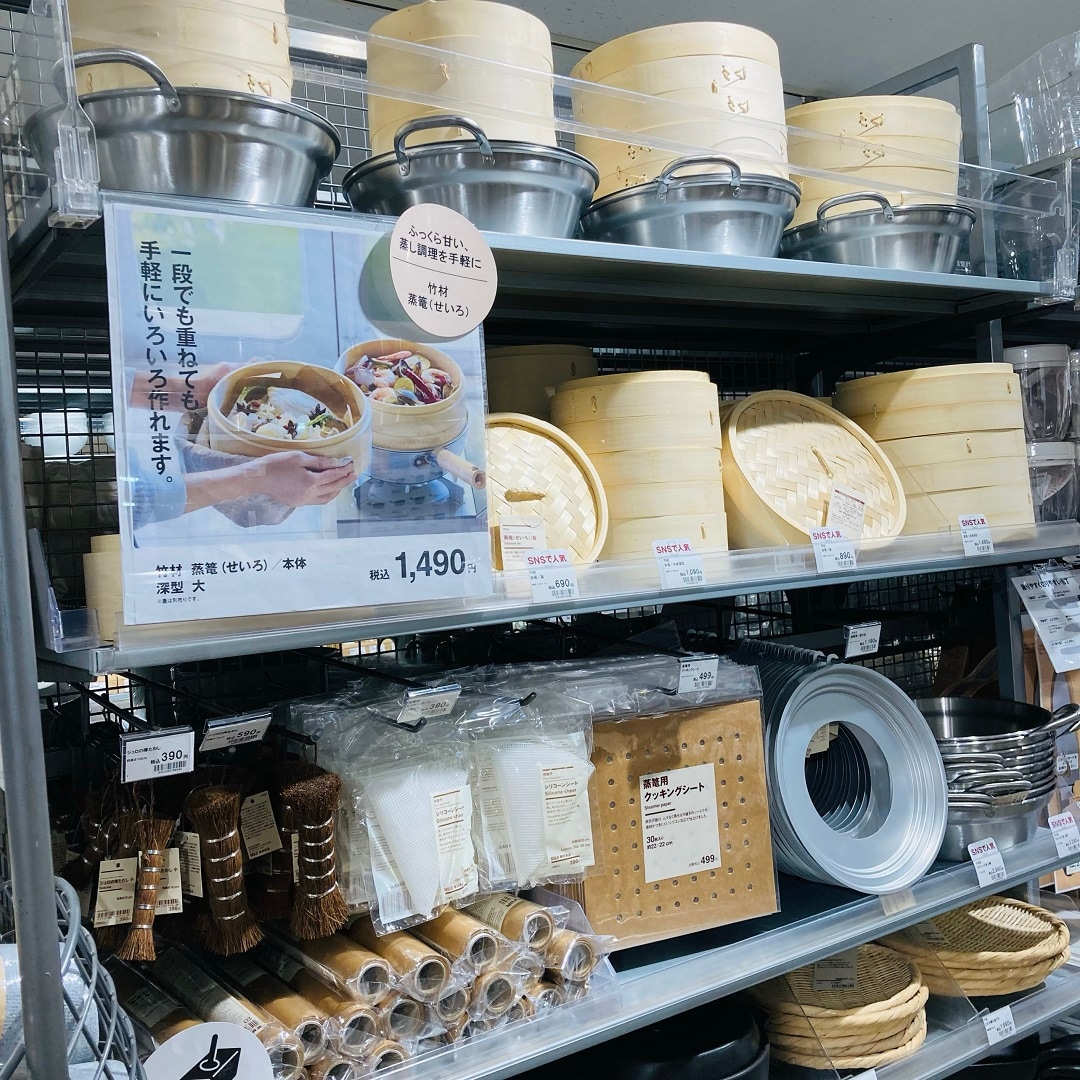 【ゆめタウン姫路】蒸篭再入荷しました