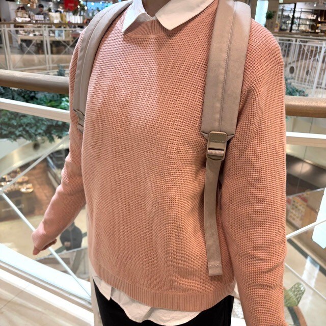 ワッフル編み