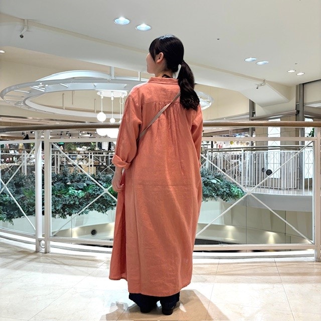 リネンワンピ
