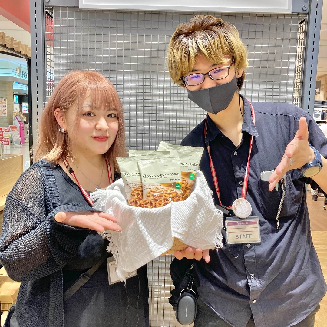 プレッツェルレモンベーコン風味