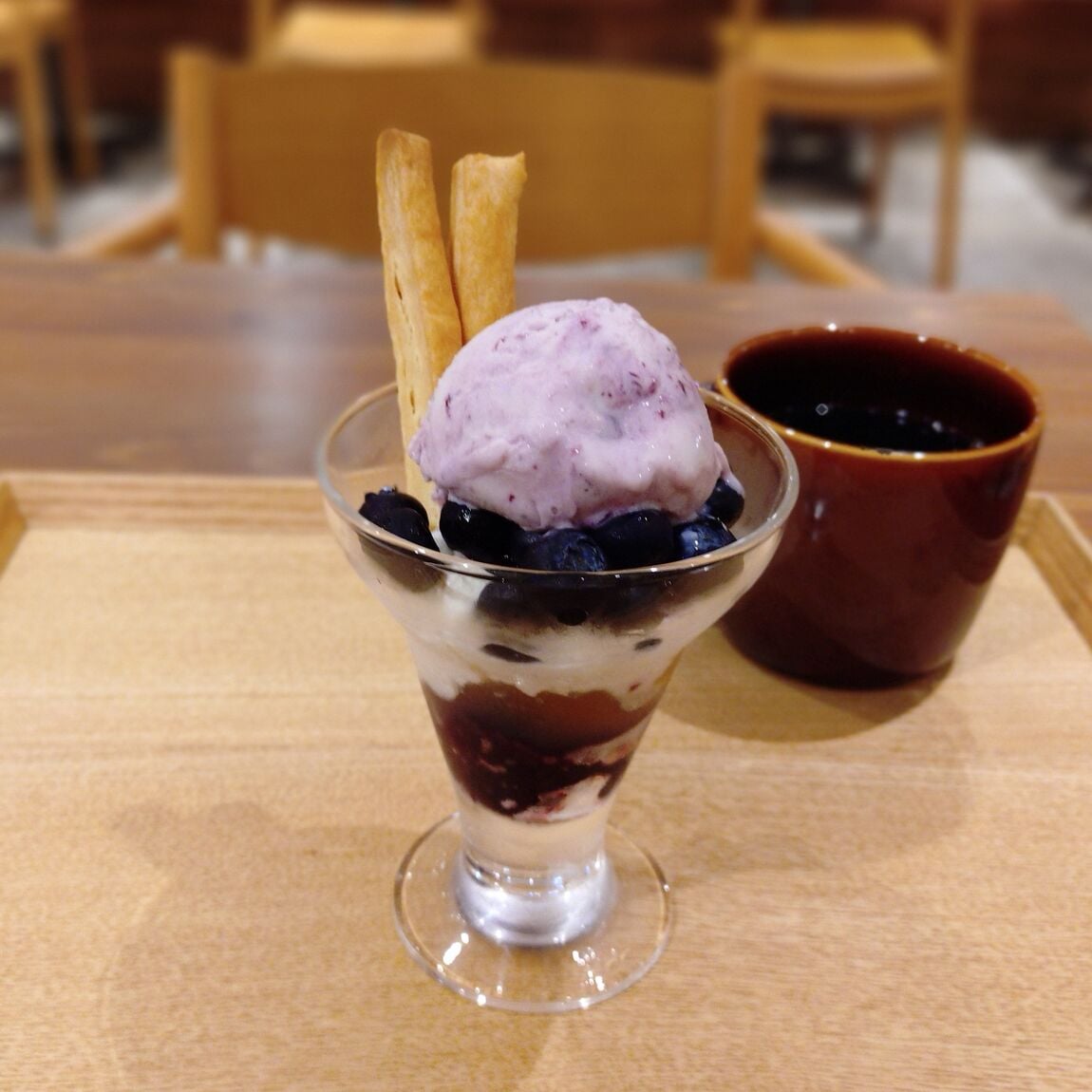 【Café＆Meal MUJI 近鉄四日市】パフェ
