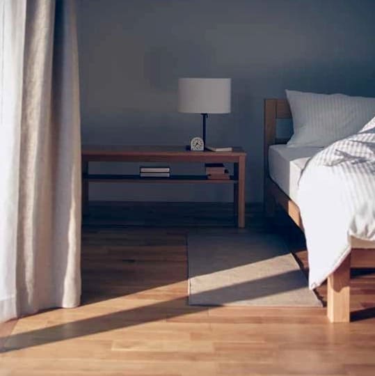 ねむり用部屋ベッド画像