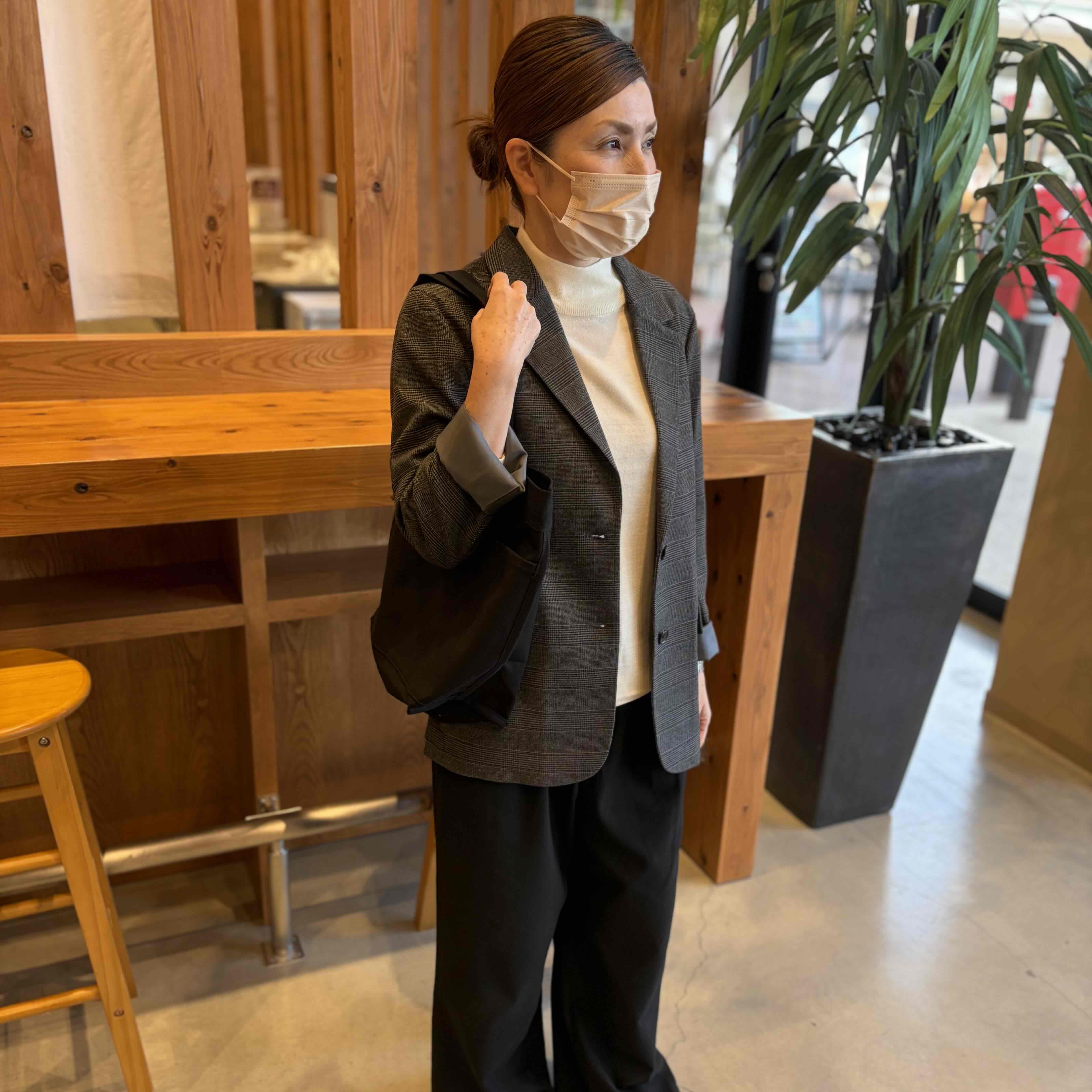 洗えるウールハイゲージハイネックセーター