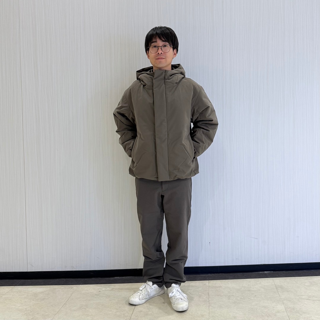 中わたダウンコーデ