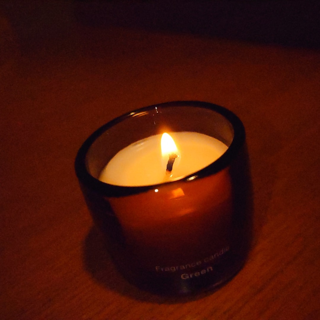 【秋田アルス】火のついたキャンドルの写真