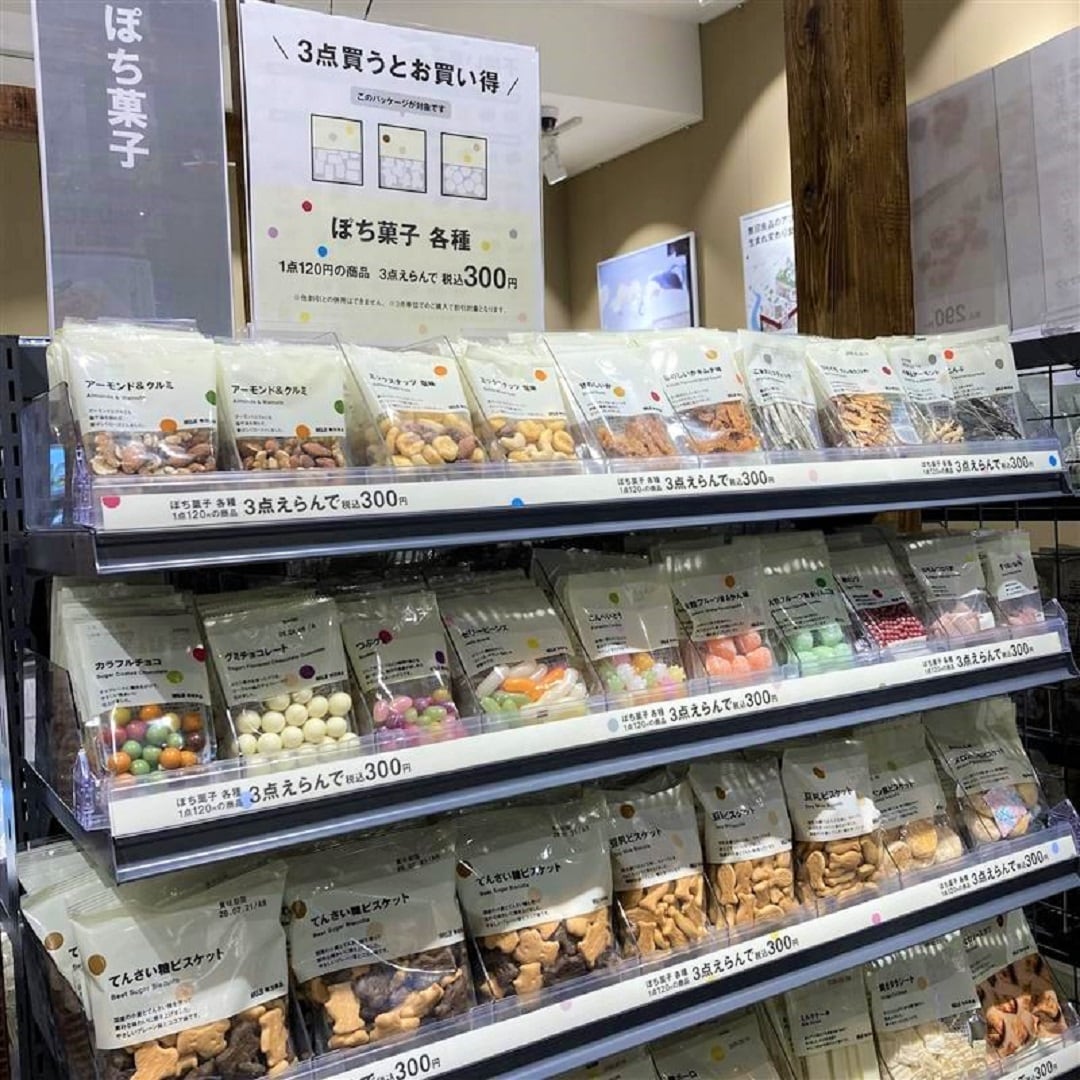 ぽち菓子売場