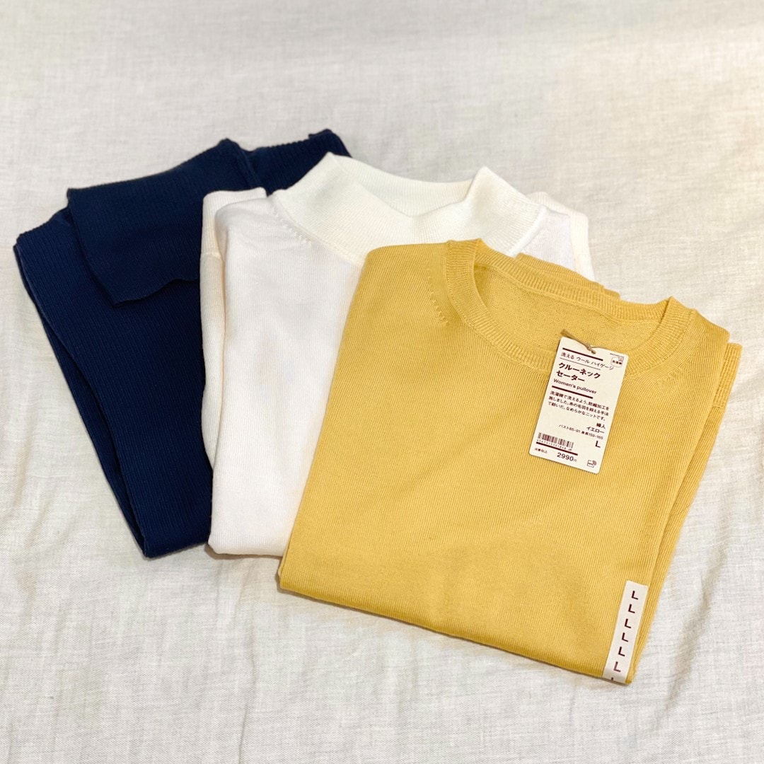 婦人 洗えるウールハイゲージ セーター 各種 → 500円引き