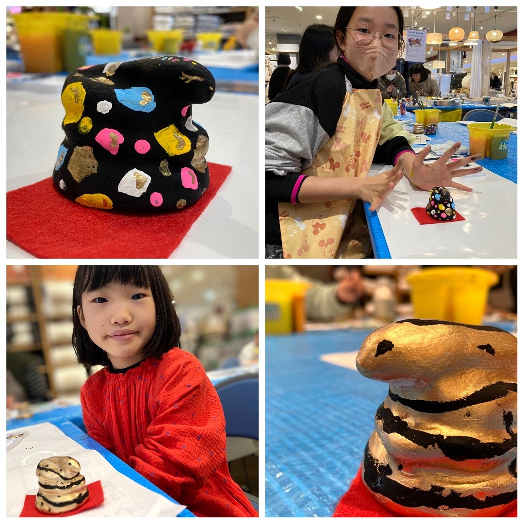 【イオンモール秋田】八橋人形絵付け体験|イベントレポート～1日目～