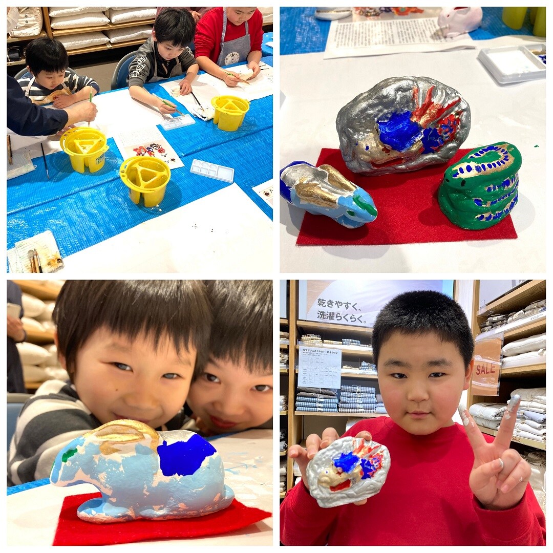 【イオンモール秋田】八橋人形絵付け体験|イベントレポート～2日目～
