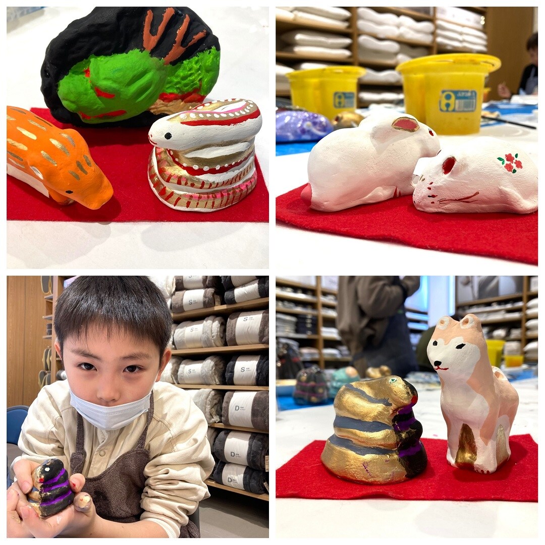 【イオンモール秋田】八橋人形絵付け体験|イベントレポート～2日目～