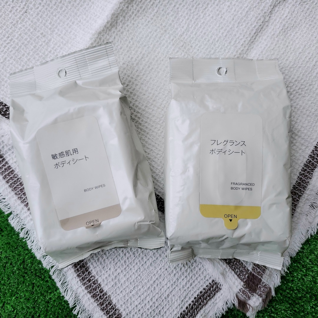 【イオンモール秋田】ボディシートですっきりリフレッシュ