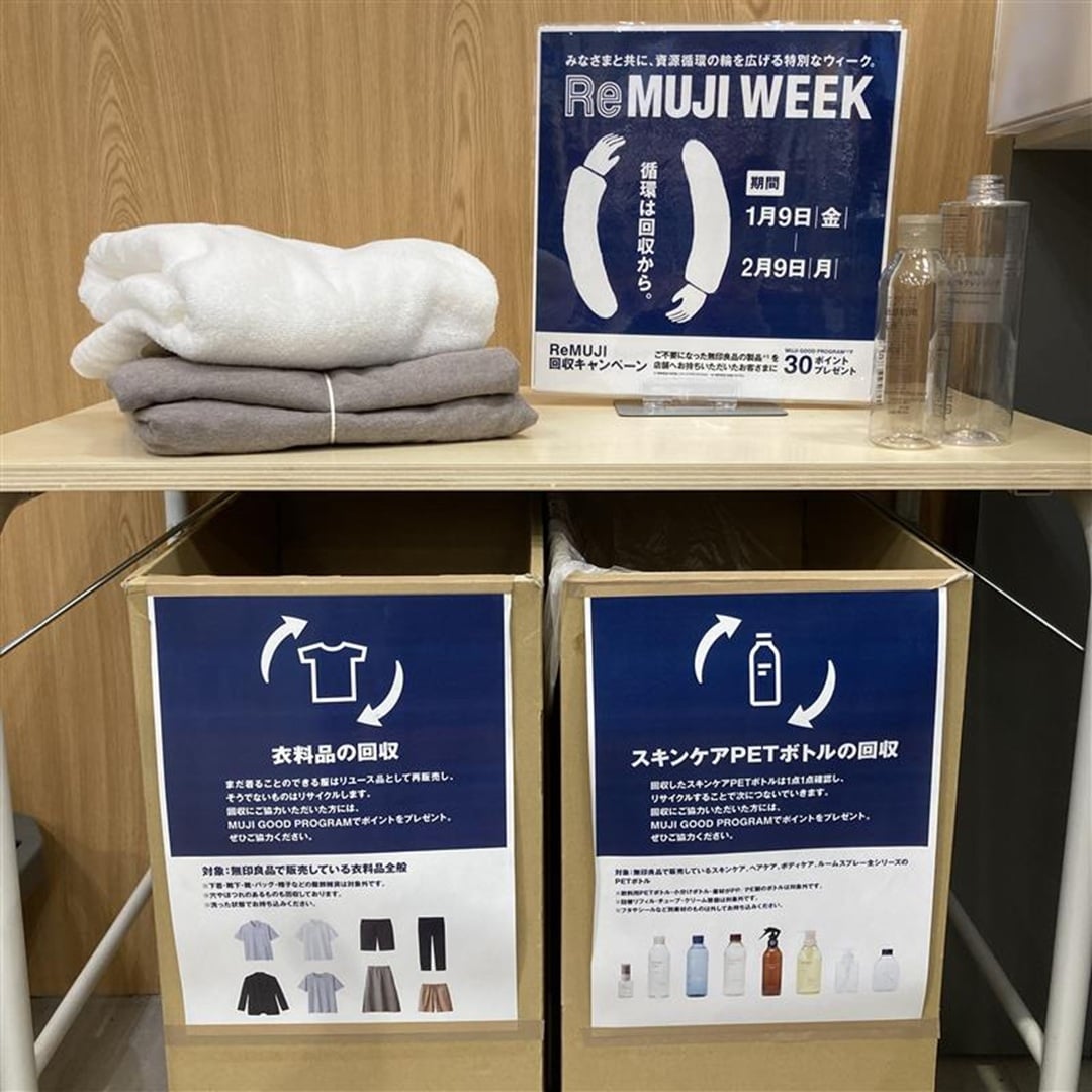 ReMUJI回収場所