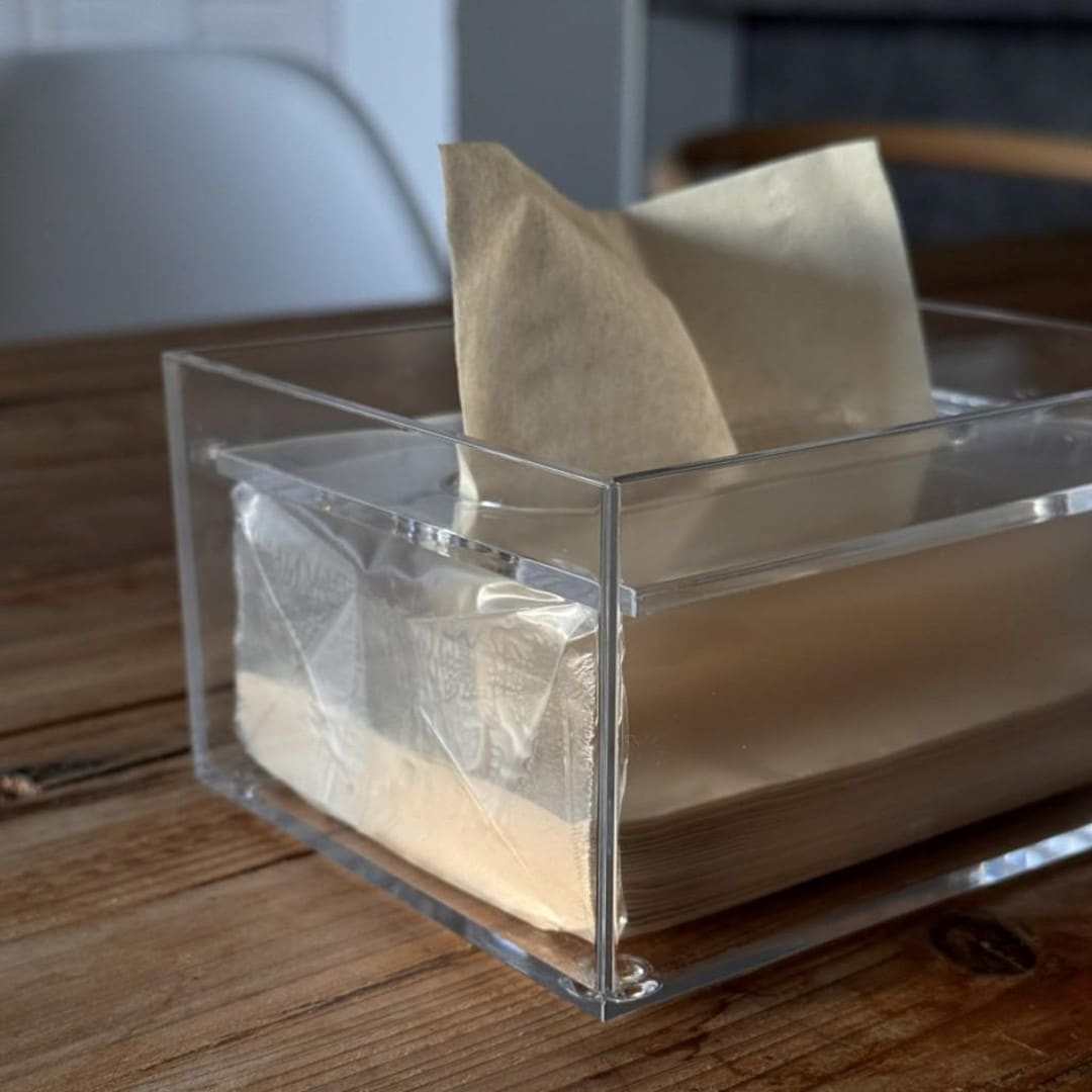 竹100％卓上用ティッシュペーパーの写真です。