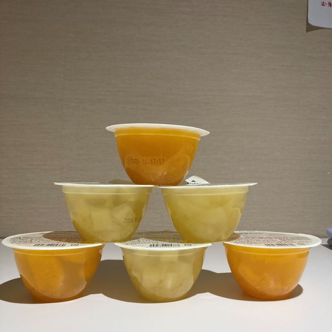 2種のゼリー　果実