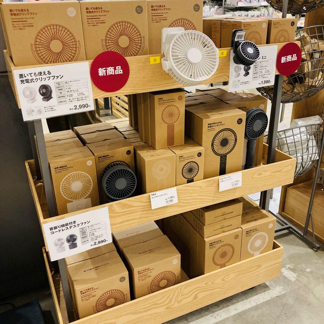 【ゆめタウン姫路】新商品クリップファン