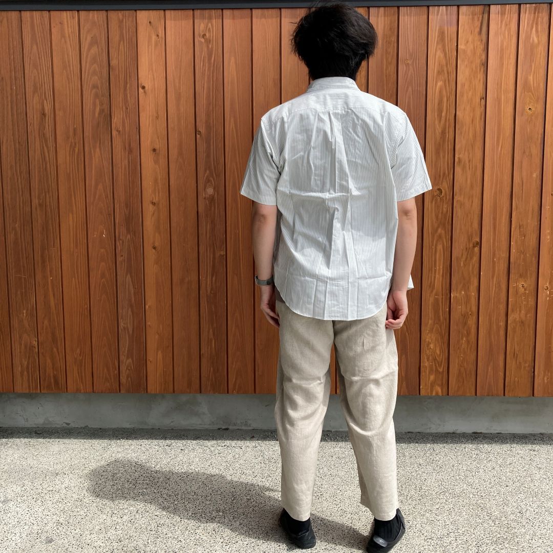 紳士涼感ワイドT+リネンパンツ③