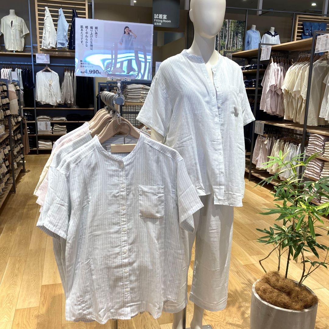 【イオンタウン松阪船江】スタッフおすすめ　夏の快適パジャマ_06UN5e
